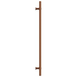 Poignées d'armoire 10 pcs bronze 320 mm acier inoxydable 