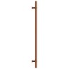 Poignées d'armoire 10 pcs bronze 320 mm acier inoxydable 