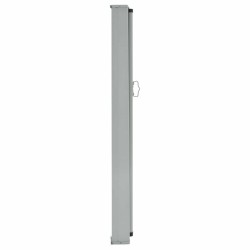 Auvent latéral rétractable de patio 100x300 cm Marron 