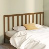Tête de lit Marron miel 186x4x100 cm Bois massif de pin 