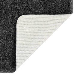 Tapis shaggy antidérapant Gris 140x200 cm 