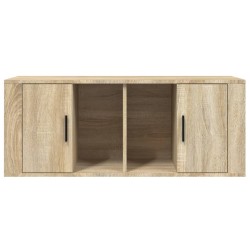 Meuble TV Chêne sonoma 100x35x40 cm Bois d'ingénierie 