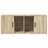 Meuble TV Chêne sonoma 100x35x40 cm Bois d'ingénierie 
