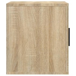 Meuble TV Chêne sonoma 100x35x40 cm Bois d'ingénierie 