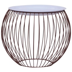 Table basse Doré Ø 51 cm 
