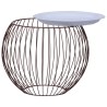 Table basse Doré Ø 51 cm 