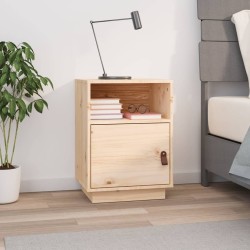Table de chevet 40x34x55 cm Bois de pin solide 