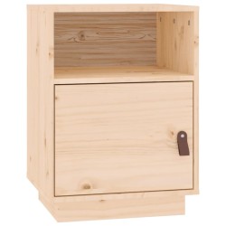 Table de chevet 40x34x55 cm Bois de pin solide 