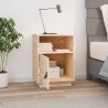 Table de chevet 40x34x55 cm Bois de pin solide 