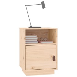 Table de chevet 40x34x55 cm Bois de pin solide 