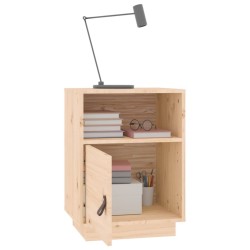 Table de chevet 40x34x55 cm Bois de pin solide 