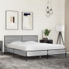 Cadre de lit sans matelas sonoma gris 150x200 cm 