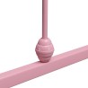 Cadre de lit sans matelas rose métal 180x200 cm 