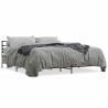 Cadre de lit sans matelas chêne sonoma 200x200 cm 