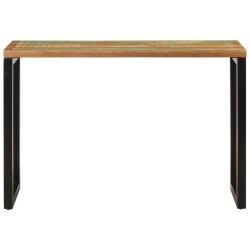 Table console 110x35x75 cm bois massif de récupération 