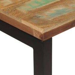 Table console 110x35x75 cm bois massif de récupération 