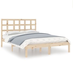 Cadre de lit sans matelas 180x200 cm bois massif 