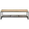 Table basse 110x60x35 cm Bois de manguier massif 