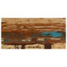 Table basse 100x50x35 cm Bois de récupération solide et acier 