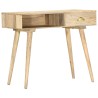 Table console 90x45x75 cm bois de manguier massif 
