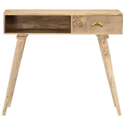 Table console 90x45x75 cm bois de manguier massif 