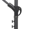 Parasol suspendu avec poteau terre cuite 3 m 