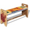 Banc Bois massif recyclé 100x30x50 cm 