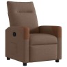 Fauteuil inclinable Marron Tissu 