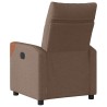 Fauteuil inclinable Marron Tissu 