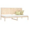 Lit de jour sans matelas 90x200 cm bois de pin massif 