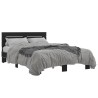 Cadre de lit sans matelas noir 135x190 cm 