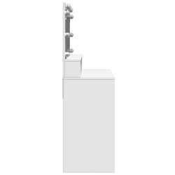 Coiffeuse avec LED blanc 80x41x134,5 cm 