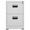 Classeur Gris clair 46x62x72,5 cm Acier 