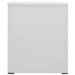 Classeur Gris clair 46x62x72,5 cm Acier 