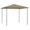 Belvédère 3x3x2,6 m Taupe 160 g/m² 