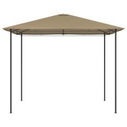 Belvédère 3x3x2,6 m Taupe 160 g/m² 