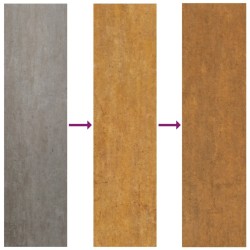 Lit surélevé de jardin 479x100x69 cm acier corten 