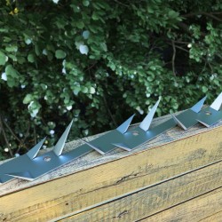 Piquets muraux 25 pcs Acier 1 m 
