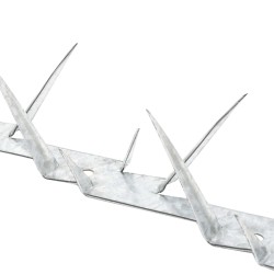 Piquets muraux 25 pcs Acier 1 m 