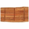 Dessus de table 110x60x3,8cm rectangulaire bois massif d'acacia 
