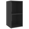 Meubles TV 4 pcs Gris brillant 72x35x36,5 cm Bois d'ingénierie 
