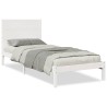 Cadre de lit extra long sans matelas 100x210 cm bois massif 
