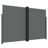 Auvent latéral rétractable anthracite 220x600 cm 