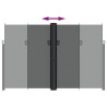Auvent latéral rétractable anthracite 220x600 cm 