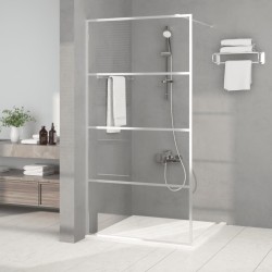 Paroi de douche Argenté 100x195 cm Verre ESG transparent 