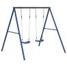 Ensemble de balançoire d'extérieur avec 2 balançoires 