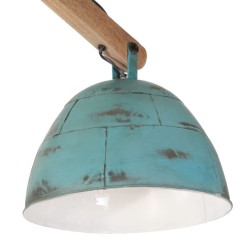 Plafonnier 25 W bleu délavé 29x18x85 cm E27 