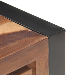 Armoire à chaussures 120x35x40 cm Bois solide 
