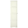 Armoire plastique 40x43x164 cm design bois glace à la vanille 