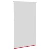 Store enrouleur occultant rouge largeur du tissu 126,6 cm 